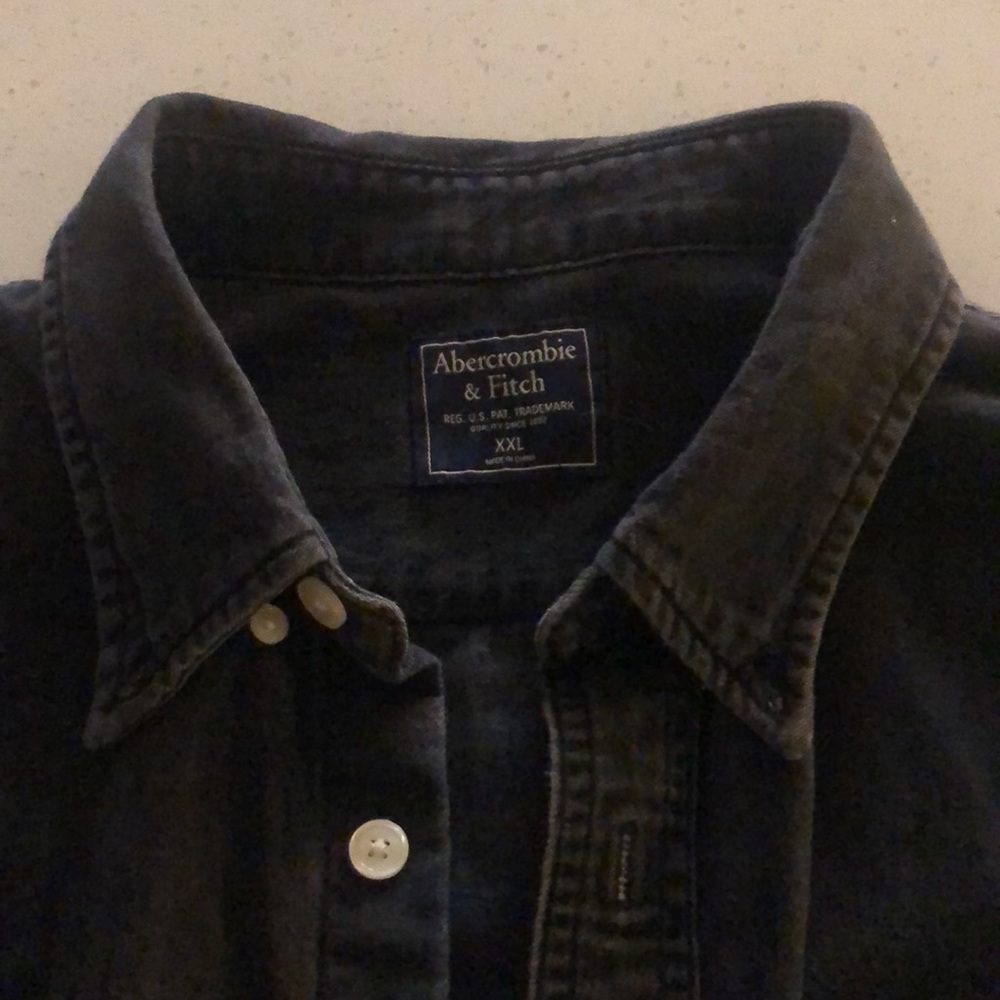 Abercrombie And Fitch Oversized Button Up - image 4